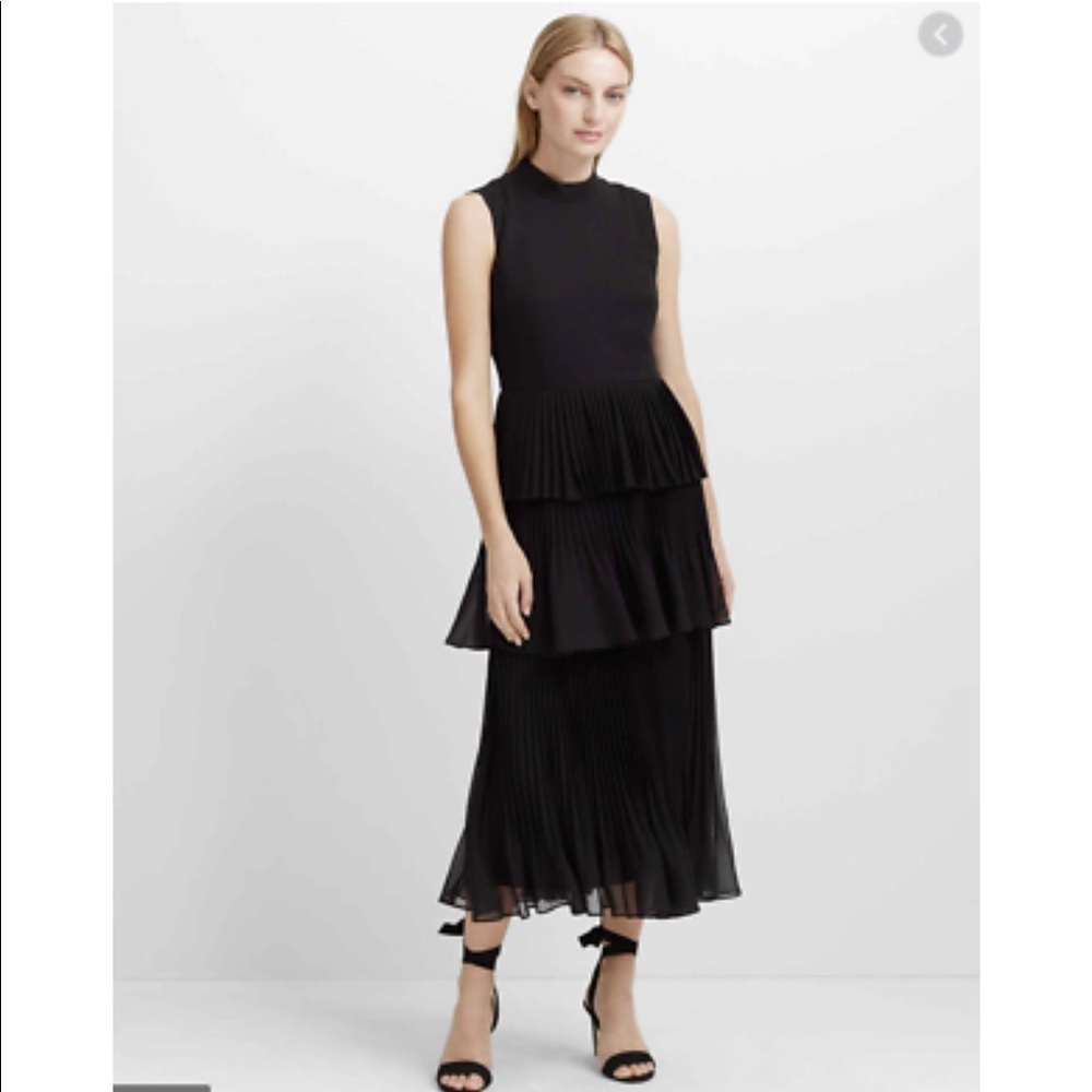Club Monaco Jubileeza Midi Dress size 2 black